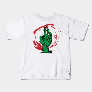 Zombie hand sketch Kids T-Shirt